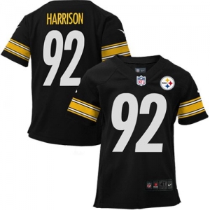 Nike James Harrison Pittsburgh Steelers Toddler Game Jersey - Bl