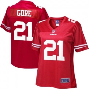 Pro Line Women's San Francisco 49ers Frank Gore Team Color Jerse