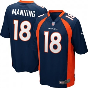 Nike Men's Denver Broncos Peyton Manning Game Alternate Jersey