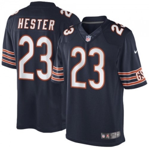 Nike Chicago Bears Devin Hester Men's Team Color Limited Jersey