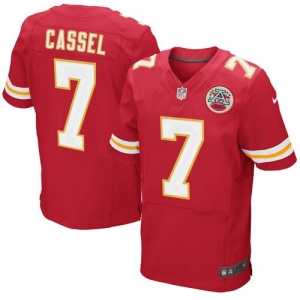 Nike Kansas City Chiefs Matt Cassel Men's Team Color Elite Jerse