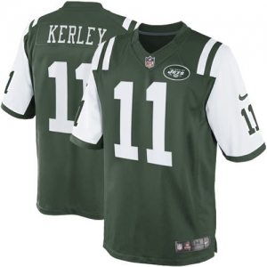 Nike Jeremy Kerley New York Jets Youth Game Jersey - Green/White