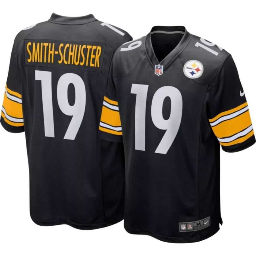 Nike Youth Pittsburgh Steelers JuJu Smith-Schuster #19 Black Gam