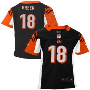 Nike A.J. Green Cincinnati Bengals Toddler Game Jersey - Black/