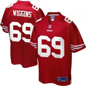 Pro Line Men's San Francisco 49ers Kenny Wiggins Team Color Jers