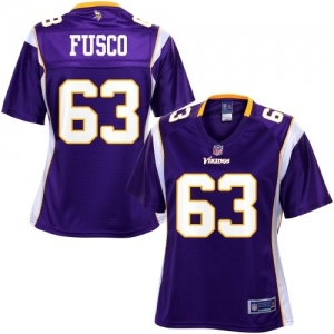 Pro Line Women's Minnesota Vikings Brandon Fusco Team Color Jers