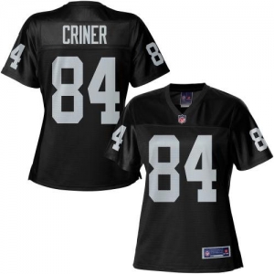 Pro Line Women's Oakland Raiders Juron Criner Team Color Jersey