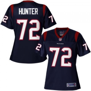 Pro Line Women's Houston Texans David Hunter Team Color Jersey