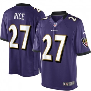 Nike Ray Rice Baltimore Ravens The Limited Jersey - Purple