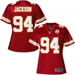 Pro Line Women's Kansas City Chiefs Tyson Jackson Team Color Jer