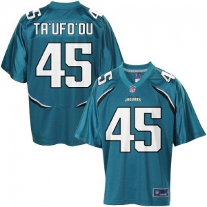 Pro Line Men's Jacksonville Jaguars Will Ta'Ufo'Ou Team Color Je