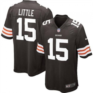 Nike Cleveland Browns Greg Little Game Team Color Jersey