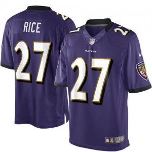 Nike Ray Rice Baltimore Ravens Youth The Limited Jersey - Purple