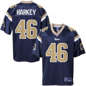 Pro Line Men's St. Louis Rams Cory Harkey Team Color Jersey