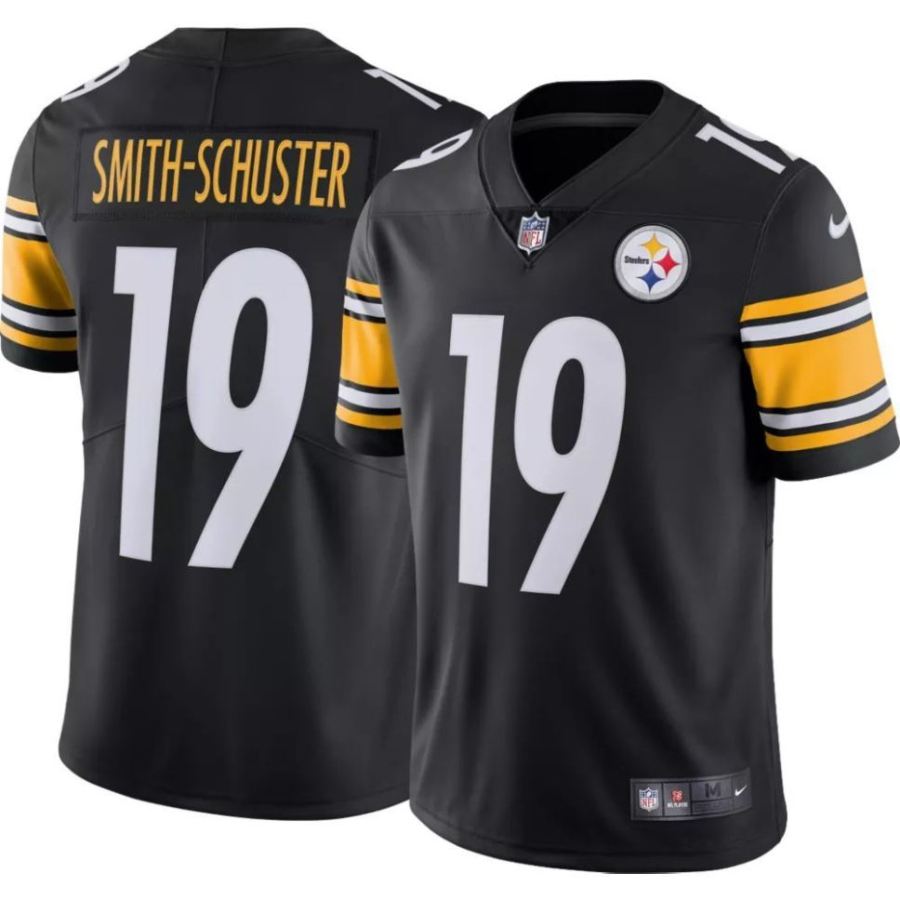 Nike Men's Pittsburgh Steelers JuJu Smith-Schuster #19 Black Lim