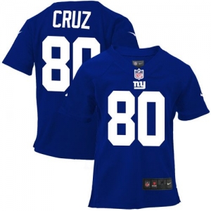 Nike Victor Cruz New York Giants Preschool Game Jersey - Royal B