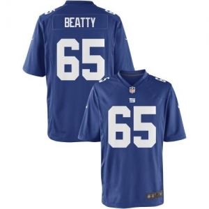 Nike Youth New York Giants Will Beatty Team Color Game Jersey