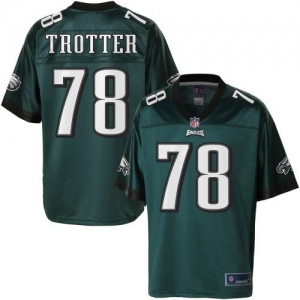 Pro Line Men's Philadelphia Eagles Frank Trotter Team Color Jers