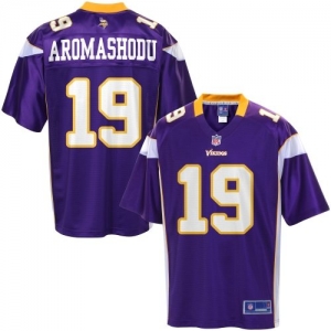 Pro Line Men's Minnesota Vikings Devin Aromashodu Team Color Jer