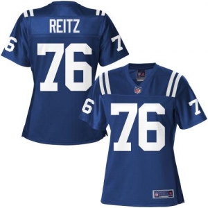 Pro Line Women's Indianapolis Colts Joe Reitz Team Color Jersey