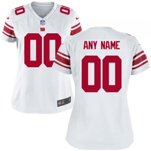 Nike New York Giants Women's Custom Game Jersey - White