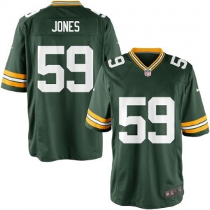 Nike Youth Green Bay Packers Brad Jones Team Color Game Jersey