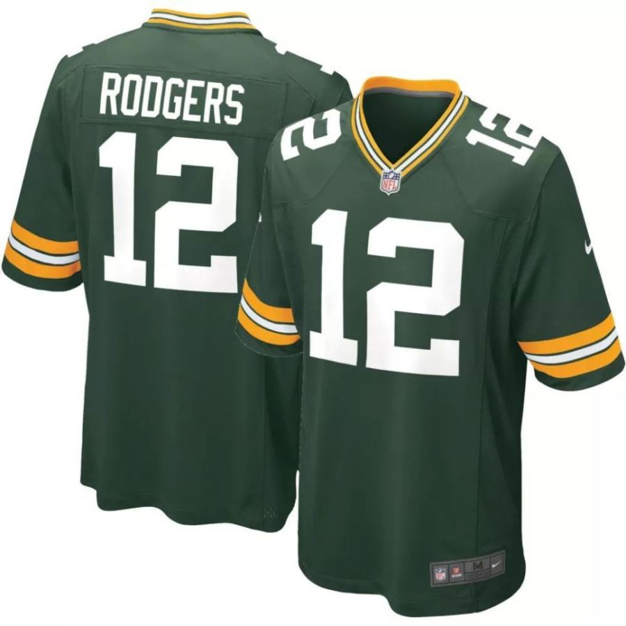 Nike Youth Green Bay Packers Aaron Rodgers #12 Green Game Jersey