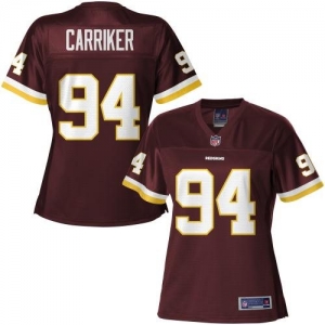 Pro Line Women's Washington Redskins Adam Carriker Team Color Je