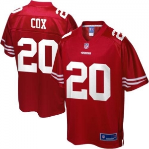 Pro Line Men's San Francisco 49ers Perrish Cox Team Color Jersey