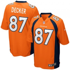 Nike Eric Decker Denver Broncos Youth Game Jersey - Orange