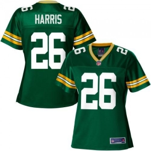 Pro Line Women's Green Bay Packers DuJuan Harris Team Color Jers