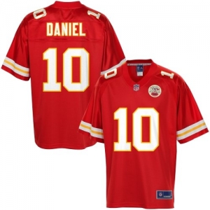 Pro Line Men's Kansas City Chiefs Chase Daniel Team Color Jersey