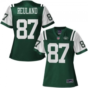 Pro Line Women's New York Jets Konrad Reuland Team Color Jersey