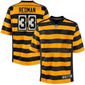 Nike Isaac Redman Pittsburgh Steelers Youth Throwback Game Jerse