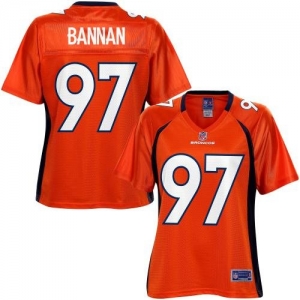 Pro Line Women's Denver Broncos Justin Bannan Team Color Jersey