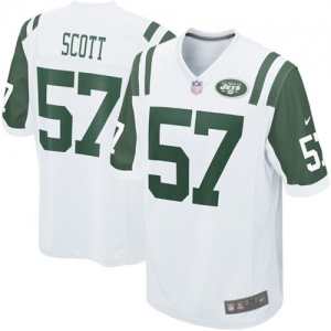 Nike Bart Scott New York Jets Youth Game Jersey - White