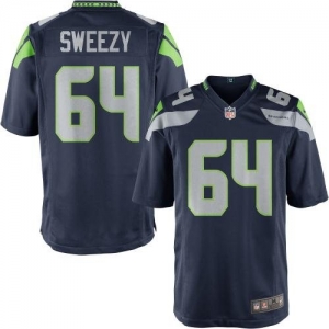 Nike Youth Seattle Seahawks J.R. Sweezy Team Color Game Jersey