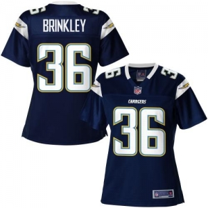 Pro Line Women's San Diego Chargers Curtis Brinkley Team Color J