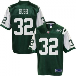 Pro Line Men's New York Jets Josh Bush Team Color Jersey