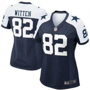 Nike Jason Witten Dallas Cowboys Women's Throwback Game Jersey -