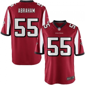 Nike John Abraham Atlanta Falcons Youth Game Jersey - Red