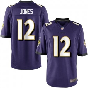 Nike Youth Baltimore Ravens Jacoby Jones Team Color Game Jersey