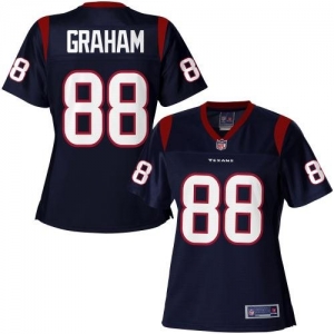 Pro Line Women's Houston Texans Garrett Graham Team Color Jersey