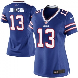 Nike Steve Johnson Buffalo Bills Womens Limited Jersey - Royal B