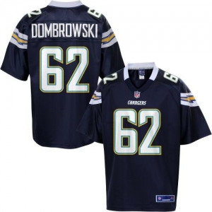 Pro Line Men's San Diego Chargers Brandyn Dombrowski Team Color