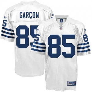 Reebok Pierre Garcon Indianapolis Colts Replica Jersey - White-