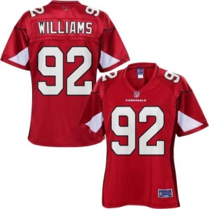 Pro Line Women's Arizona Cardinals Dan Williams Team Color Jerse