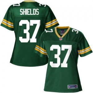 Pro Line Women's Green Bay Packers Sam Shields Team Color Jersey