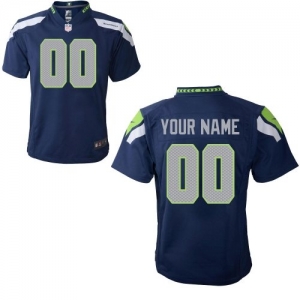 Nike Seattle Seahawks Infant Customized Team Color Game Jersey