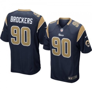 Men's Nike St. Louis Rams Michael Brockers Game Jersey